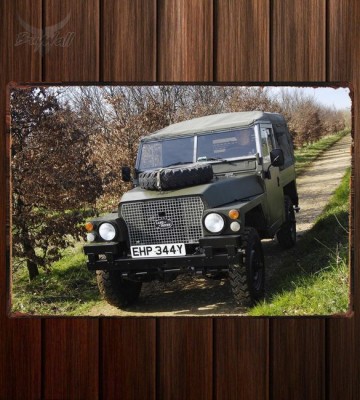 Металлическая табличка Land Rover Lightweight (Series III)